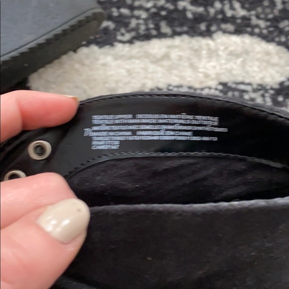 merona lace up suede wedge booties - Picture 4 of 6